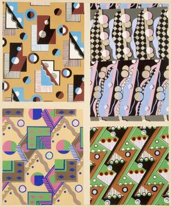 Abstrakt design, fra 